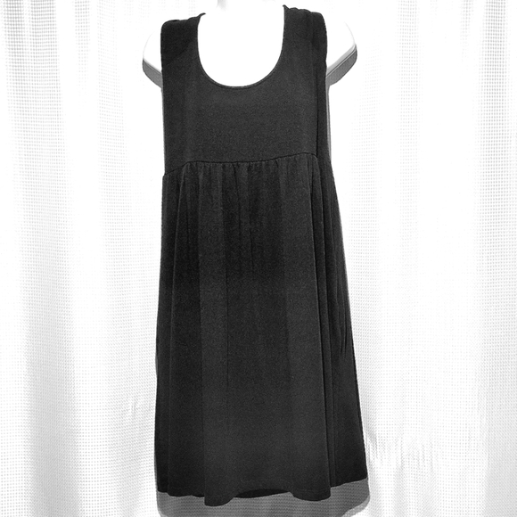 The Limited Dresses & Skirts - The Limited Little Black Midi Jersey Dress (XL)